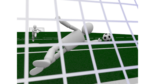 ゴールネット - 運動/大会/競技/勝つ/負ける/クリップアート/フリー/スポーツ健康的な生活 / バイタリティ / スポーツトレーニング / 冬 / 1人 / スポーツマン