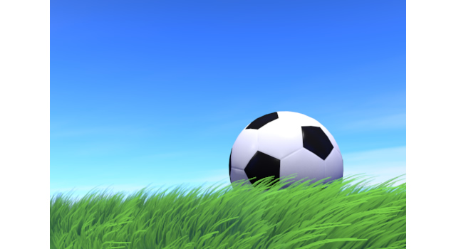 青空サッカー - 運動/大会/競技/勝つ/負ける/クリップアート/フリー/スポーツ競技場 / 成功 / 短距離走 / 陸上選手 / ヤングアダルト / 一般人