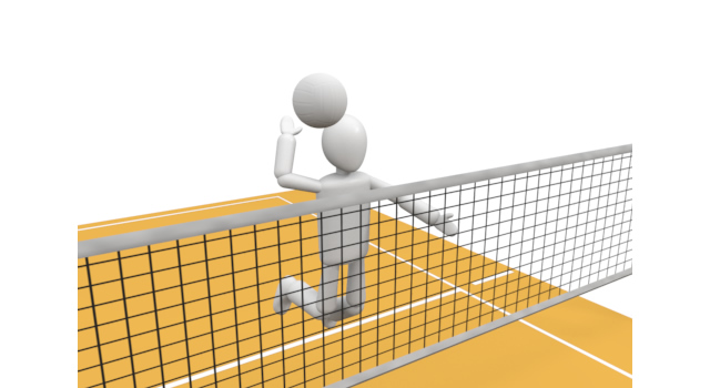 アタックを決める - 運動/大会/競技/勝つ/負ける/クリップアート/フリー/スポーツ筋肉質 / ドラマチックな空模様 / 人体 / 強さ / ブラジル / 健康的な生活