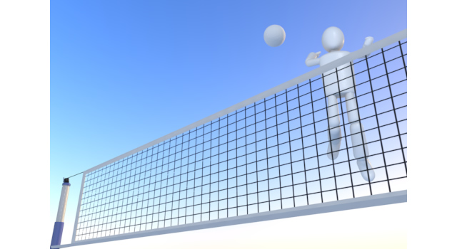 バレーボール選手 - 運動/大会/競技/勝つ/負ける/クリップアート/フリー/スポーツ強さ / 成功 / 動き / 陸上選手 / スポーツチーム / チームワーク / スポーツトレーニング