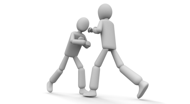 ボクシング試合 - 運動/大会/競技/勝つ/負ける/クリップアート/フリー/スポーツ選手 / カットアウト / アイコン / ベクター画像 / サッカー