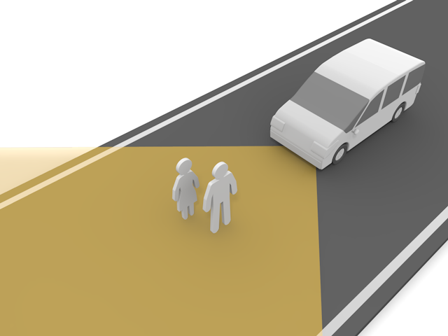 交通規則 | 危険察知 | 自動運転車 - テクノロジー / 技術開発 / 写真 / 3D / 科学 / イラスト / フォト / 無料 / 機械