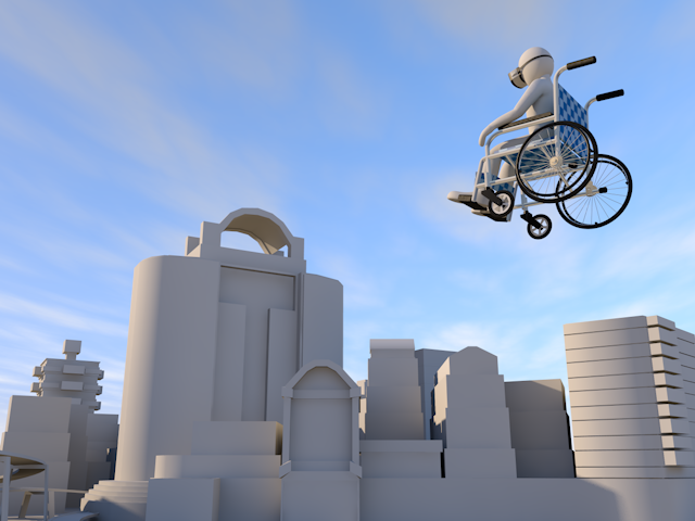 VR | 移動 | 旅行 | 車椅子 - テクノロジー / 技術開発 / 写真 / 3D / 科学 / イラスト / フォト / 無料 / 機械
