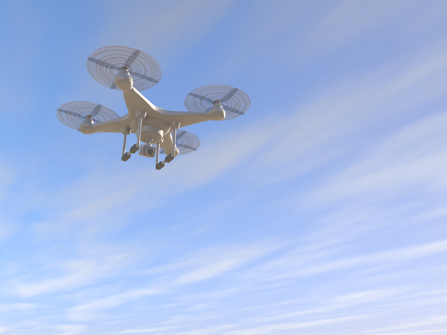 ドローン / 空/飛ぶ - テクノロジー / 技術開発 / 写真 / 3D / 科学 / イラスト / フォト / 無料 / 機械