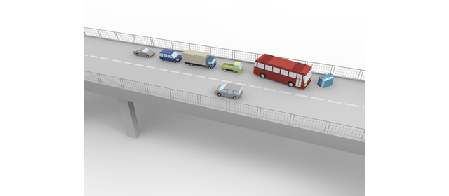 自動車事故｜衝突 - 運転/あおり/ハンドル/ドライバー/危険/事故/イラスト/3Dレンダリング