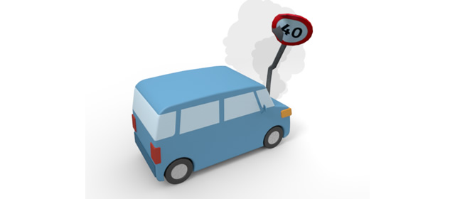 衝突｜車｜標識 - 運転/あおり/ハンドル/ドライバー/危険/事故/イラスト/3Dレンダリング