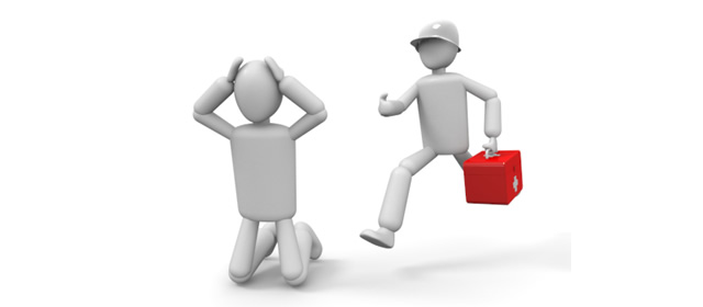 事故｜現場｜パニック - 運転/あおり/ハンドル/ドライバー/危険/事故/イラスト/3Dレンダリング