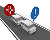 急増する「あおり運転」/商用可能な無料イラスト - 交通事故｜危険運転｜フリーイラスト素材 - 