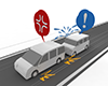 大事故リスクを回避/Youtube動画にも使用OKなイメージ/煽り運転イラストを探しています - 交通事故｜危険運転｜フリーイラスト素材 - 