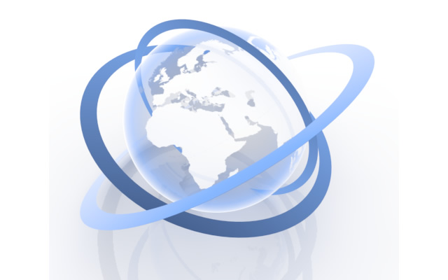 世界を繋ぐ - スマホ / イラスト / アプリケーション / 写真 / フリー素材 / モバイル / フォト / サーバー / ネット