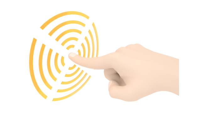 タッチする - スマホ / イラスト / アプリケーション / 写真 / フリー素材 / モバイル / フォト / サーバー / ネット