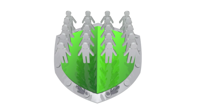 情報プロテクト - スマホ / イラスト / アプリケーション / 写真 / フリー素材 / モバイル / フォト / サーバー / ネット