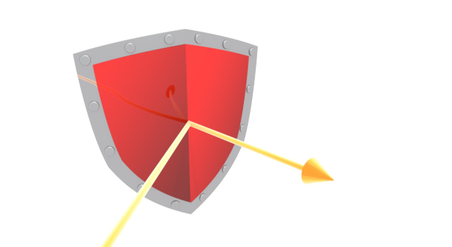 侵入を防ぐ - スマホ / イラスト / アプリケーション / 写真 / フリー素材 / モバイル / フォト / サーバー / ネット