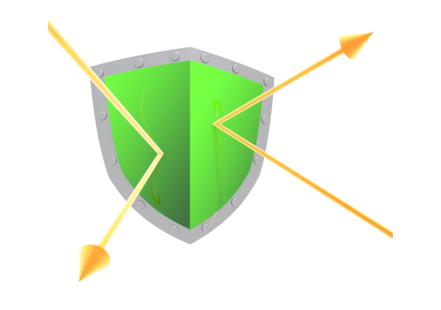 セキュリティ対策 - スマホ / イラスト / アプリケーション / 写真 / フリー素材 / モバイル / フォト / サーバー / ネット