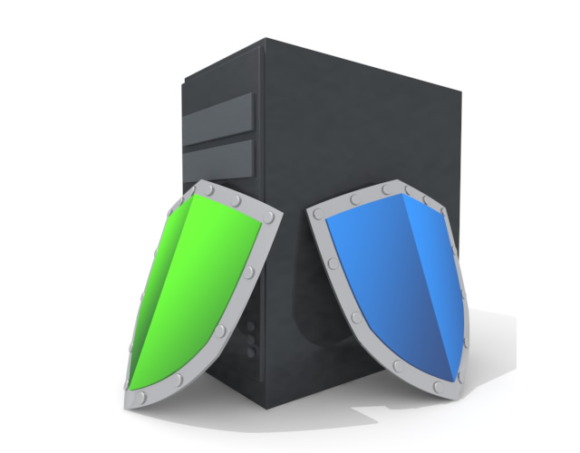 サーバーを守る - スマホ / イラスト / アプリケーション / 写真 / フリー素材 / モバイル / フォト / サーバー / ネット