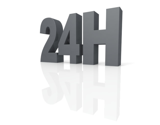 24時間営業 - スマホ / イラスト / アプリケーション / 写真 / フリー素材 / モバイル / フォト / サーバー / ネット