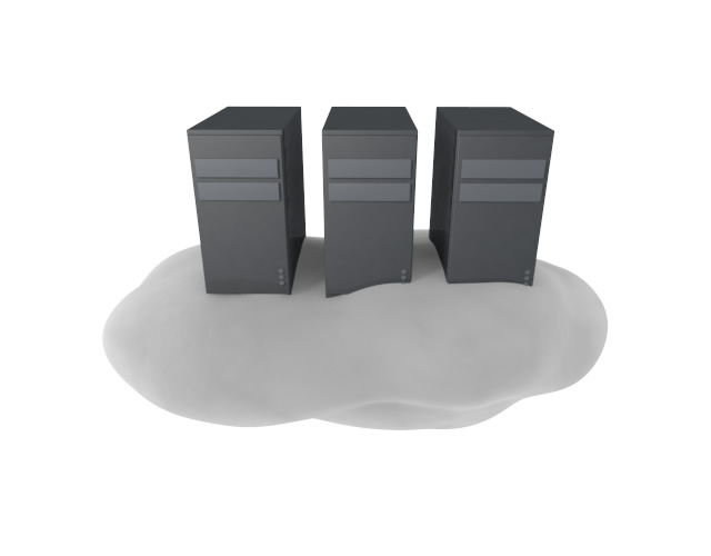 クラウドサーバー - スマホ / イラスト / アプリケーション / 写真 / フリー素材 / モバイル / フォト / サーバー / ネット