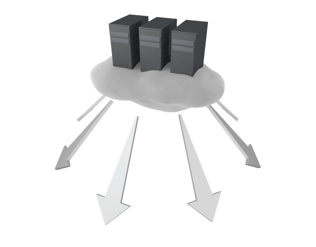 データセンター - スマホ / イラスト / アプリケーション / 写真 / フリー素材 / モバイル / フォト / サーバー / ネット