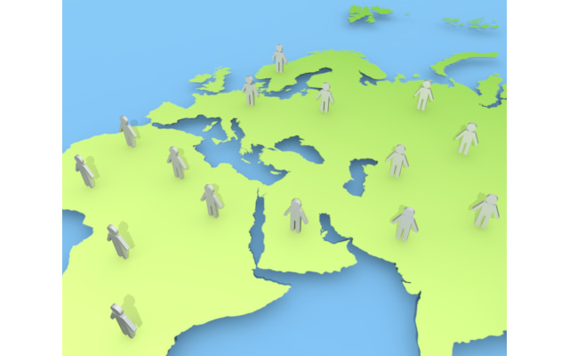 ソーシャルネットワーキング - スマホ / イラスト / アプリケーション / 写真 / フリー素材 / モバイル / フォト / サーバー / ネット