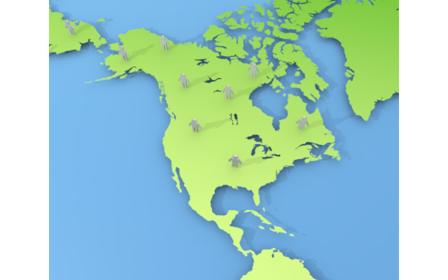 アメリカ地図 - スマホ / イラスト / アプリケーション / 写真 / フリー素材 / モバイル / フォト / サーバー / ネット