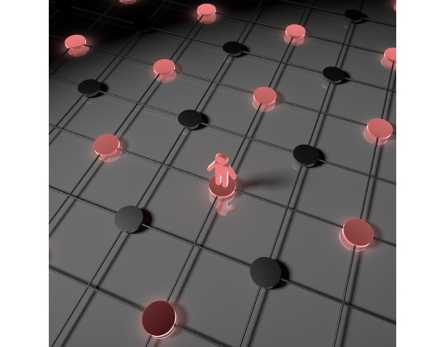 危険な現代ネットワーク - スマホ / イラスト / アプリケーション / 写真 / フリー素材 / モバイル / フォト / サーバー / ネット