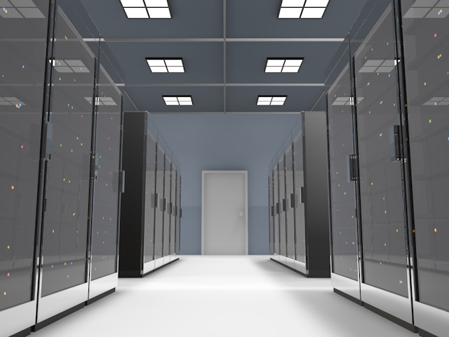 サーバールーム｜パソコン｜インターネット - スマホ / イラスト / アプリケーション / 写真 / フリー素材 / モバイル / フォト / サーバー / ネット