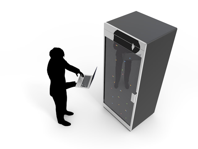 サーバー｜回線速度｜高度 - スマホ / イラスト / アプリケーション / 写真 / フリー素材 / モバイル / フォト / サーバー / ネット