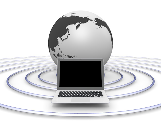 広がる｜ネットワーク｜グローバル - スマホ / イラスト / アプリケーション / 写真 / フリー素材 / モバイル / フォト / サーバー / ネット