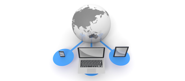 クラウド/同期 - スマホ / イラスト / アプリケーション / 写真 / フリー素材 / モバイル / フォト / サーバー / ネット