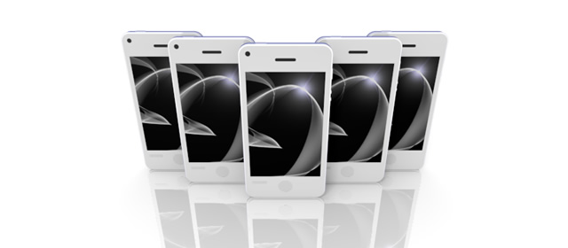 ネットデバイス - スマートフォン - スマホ / イラスト / アプリケーション / 写真 / フリー素材 / モバイル / フォト / サーバー / ネット