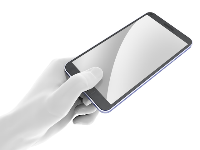 認証｜スマートフォン｜テクノロジー - スマホ / イラスト / アプリケーション / 写真 / フリー素材 / モバイル / フォト / サーバー / ネット