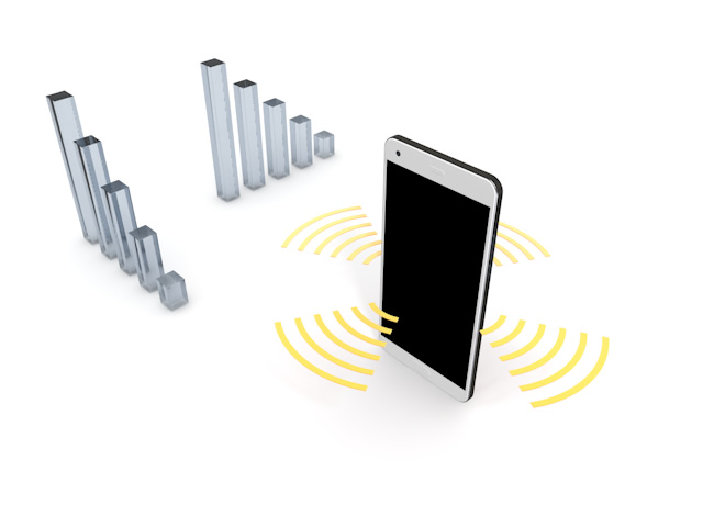 WIFI｜電波｜速度｜モバイル - スマホ / イラスト / アプリケーション / 写真 / フリー素材 / モバイル / フォト / サーバー / ネット