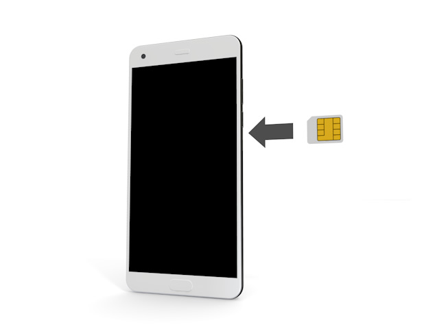 Simカード｜さす｜スマートフォン - スマホ / イラスト / アプリケーション / 写真 / フリー素材 / モバイル / フォト / サーバー / ネット