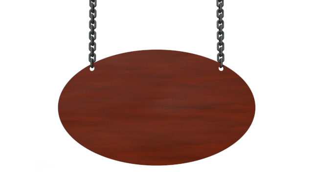 表札 - ウッド/木材/イラスト/写真/フリー素材/フォト/質感/3D