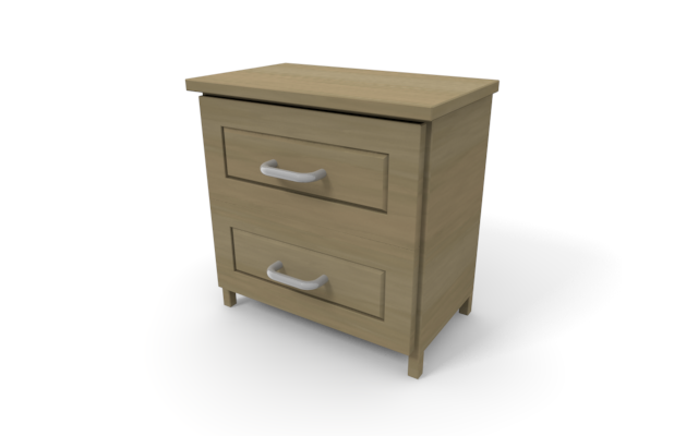 チェスト - ウッド/木材/イラスト/写真/フリー素材/フォト/質感/3D