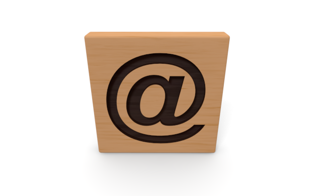 メール - ウッド/木材/イラスト/写真/フリー素材/フォト/質感/3D