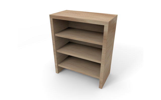 棚 - ウッド/木材/イラスト/写真/フリー素材/フォト/質感/3D