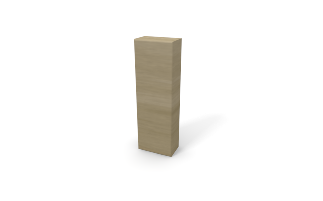 アルファベットの「I」 - ウッド/木材/イラスト/写真/フリー素材/フォト/質感/3D