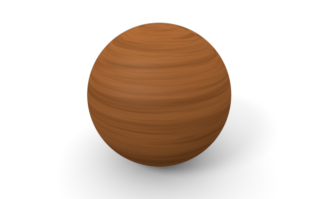 球 - ウッド/木材/イラスト/写真/フリー素材/フォト/質感/3D
