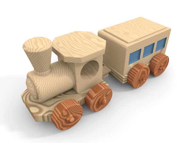 汽車 - 乗りもの - ウッド/木材/イラスト/写真/フリー素材/フォト/質感/3D