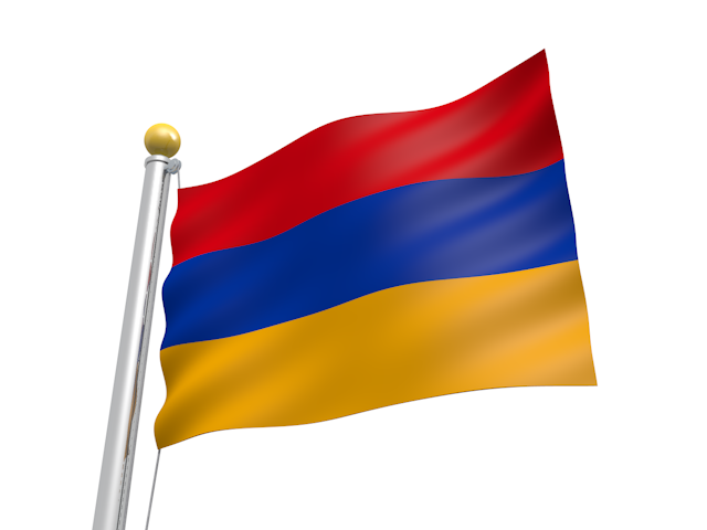 アルメニア - ナショナルフラッグ / 世界地図 / イラスト / 写真 / 国旗 / フリー素材