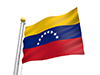 ベネズエラ - 国旗｜世界地図｜フリーイラスト素材