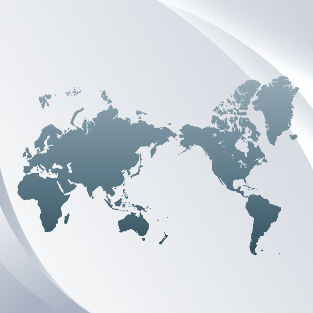 世界地図｜グラデーション - ナショナルフラッグ / 世界地図 / イラスト / 写真 / 国旗 / フリー素材