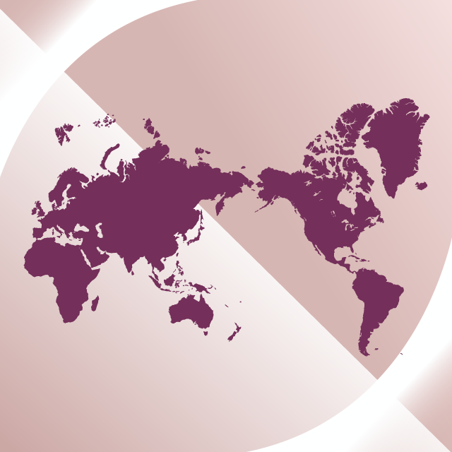 世界地図｜グラデーション - ナショナルフラッグ / 世界地図 / イラスト / 写真 / 国旗 / フリー素材