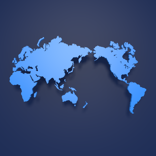 世界地図｜デザイン用 - ナショナルフラッグ / 世界地図 / イラスト / 写真 / 国旗 / フリー素材