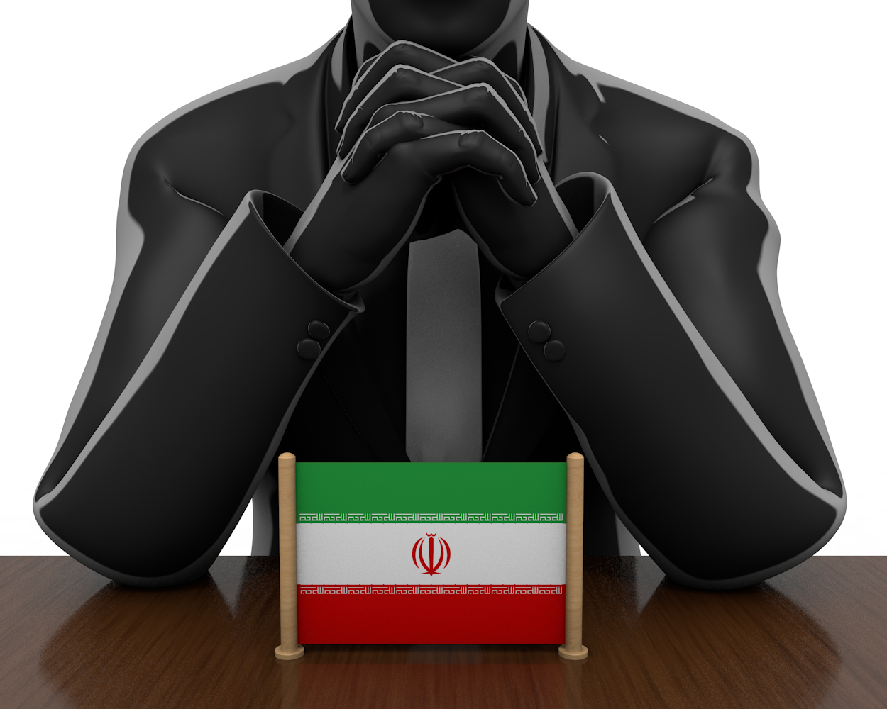 イラン｜国旗｜人物｜総理大臣 - ナショナルフラッグ / 世界地図 / イラスト / 写真 / 国旗 / フリー素材